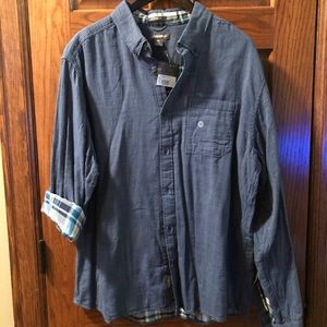 MENS XL EDDIE BAUER CLASSIC FIT FLANNEL